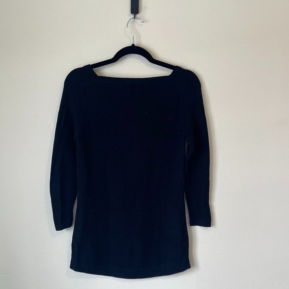 Ricki's Black Tunic Sweater - Picture 2 of 3